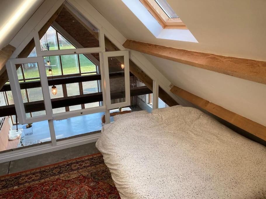 Schuurloft Hof Ten Bogaerde Met Biozwembad, Veldzicht & Uilennest Jabbeke  Luaran gambar